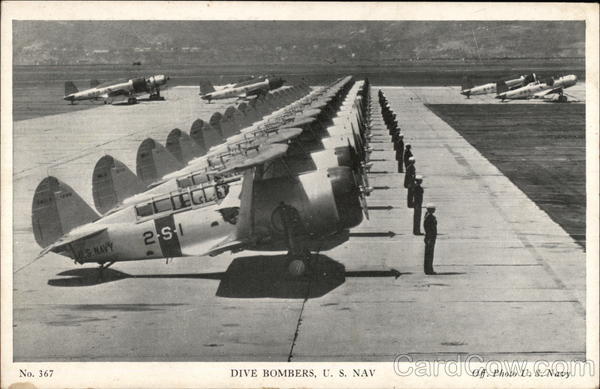 Dive Bombers, U.S. Nav Aircraft