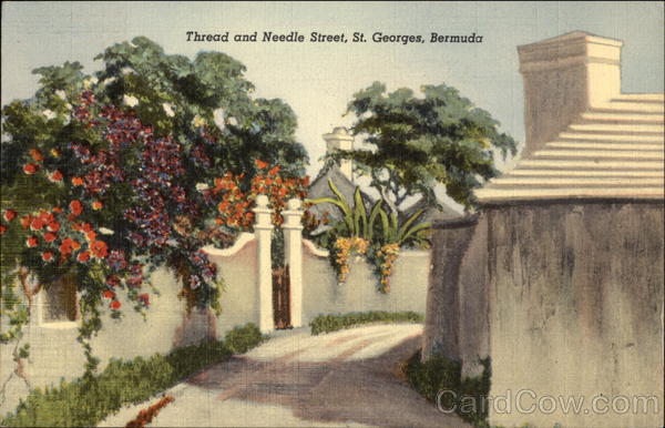 Thread and Needle Street St. Georges Bermuda