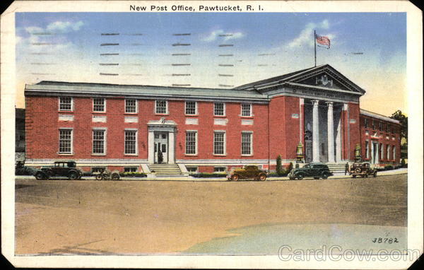 New Post Office Pawtucket Rhode Island