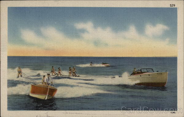 Waterskiing Surfing and Waterskiing