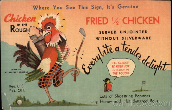 Chicken in the Rough Advertising