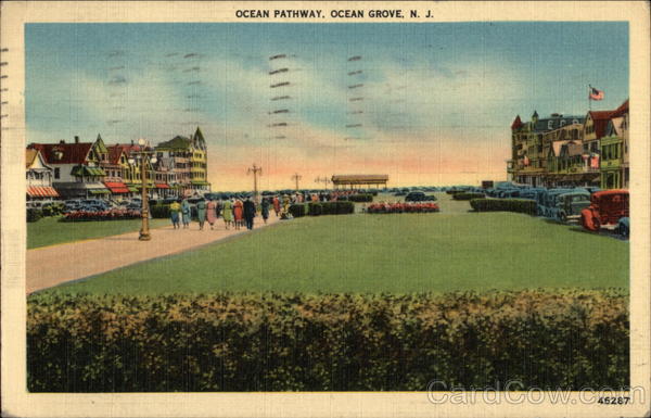 Ocean Pathway Ocean Grove New Jersey