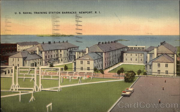 U.S. Naval Training Station Barracks Newport Rhode Island