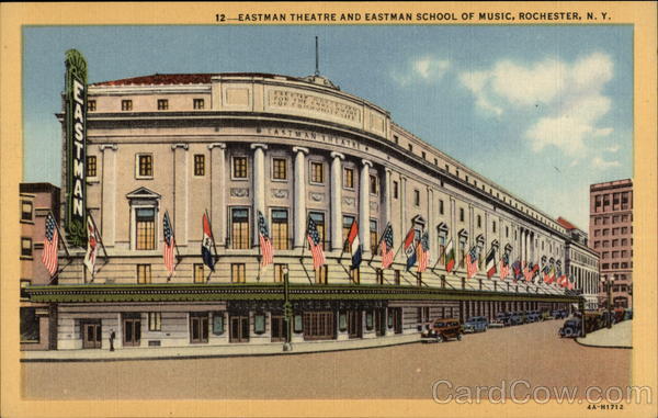 Eastman Theatre and Eastman School of Music Rochester New York