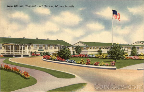 New Station Hospital Fort Devens Massachusetts