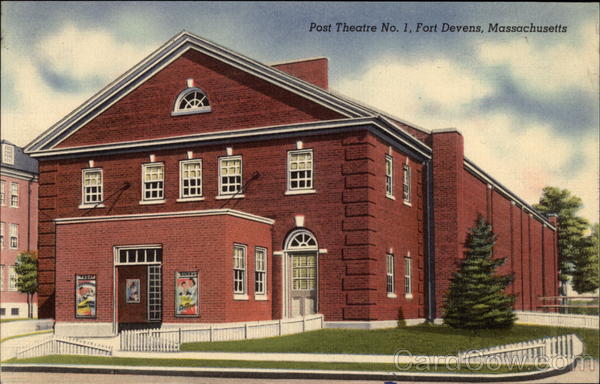 Post Theatre No. 1 Fort Devens Massachusetts