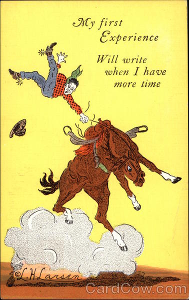 My First Experience Will Write When I Have More Time