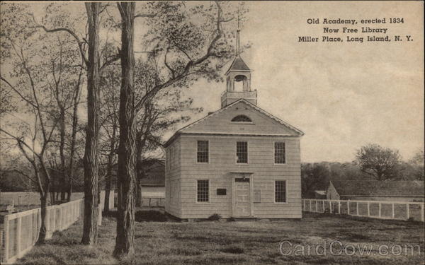 Old Academy, Now Free Library Miller Place New York