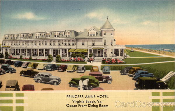 Princess Anne Hotel - Ocean Front Dining Room Virginia Beach