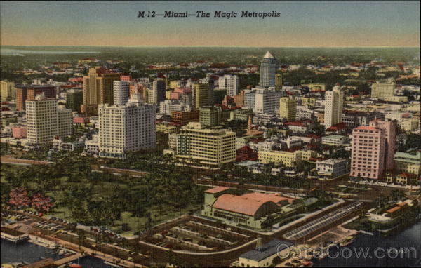 View of The Magic Metropolis Miami Florida