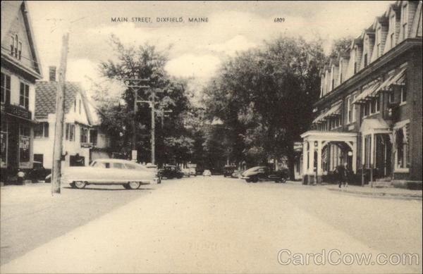 Main Street Dixfield Maine
