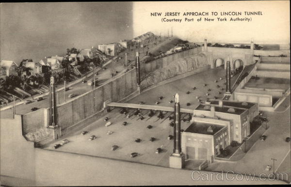 New Jersey Approach to Lincoln Tunnel New York
