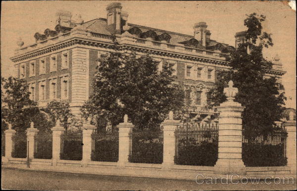 Building (Carnegie?) First Day Issue Cards