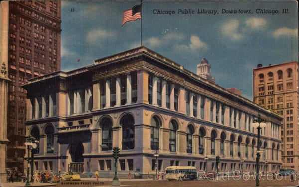 Chicago Public Library, Down-town Illinois