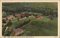 Sweet Briar College and Campus Postcard