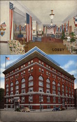 Knights of Columbus and Catholic Club Postcard