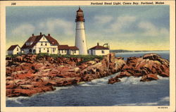 Portland Head Light, Casco Bay Postcard