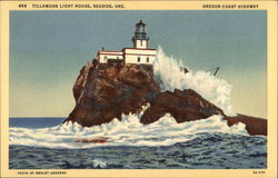 Tillamook Light House Postcard