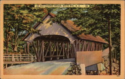 An Old Covered Bridge Postcard