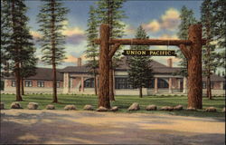 Union Pacific Depot Postcard