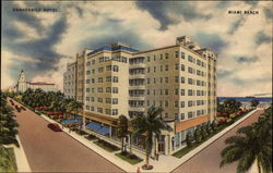 Vanderbilt Hotel Miami Beach, FL Postcard Postcard