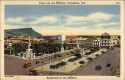 Paseo de Los Martires Postcard