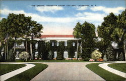 Georgian Court College - The Casino Postcard