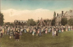 May Day at Bryn Mawr College Postcard