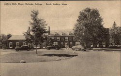 Abbey Hall, Mount Holyoke College South Hadley, MA Postcard Postcard