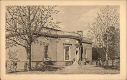 The Houghton Library, Harvard Postcard
