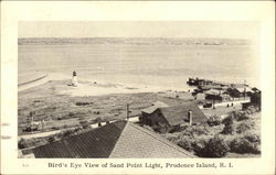 Sand Point Light Postcard