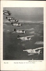 Fighter Planes of the U.S. Navy Postcard Postcard