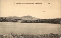 Mt. Monadnock from Stone Pond Keene, NH Postcard Postcard