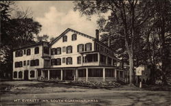 Mt. Everett Inn South Egremont, MA Postcard Postcard