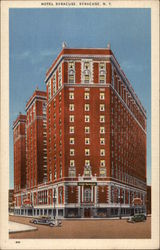 Hotel Syracuse Postcard