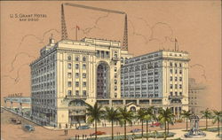 U.S. Grant Hotel Postcard