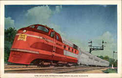 Rock Island Rocket Postcard