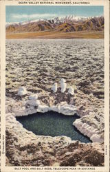 Death Valley National Monument Postcard