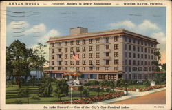 Haven Hotel Winter Haven, FL Postcard Postcard