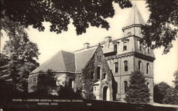 Chapel - Andover Newton Theological School Massachusetts Postcard Postcard