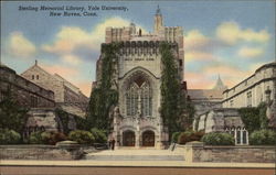 Sterling Memorial Library, Yale University Postcard