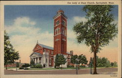 Our Lady of Hope Church Postcard
