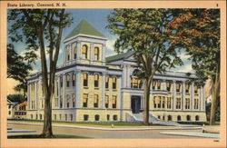 State Library Concord, NH Postcard Postcard