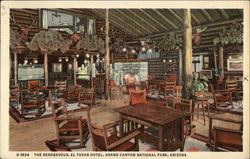 The Rendezvous, El Tovar Hotel Grand Canyon National Park, AZ Postcard Postcard