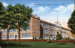 Lanier Boys' High School Postcard