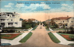 Capitol Hill District, Seattle, Wash Postcard