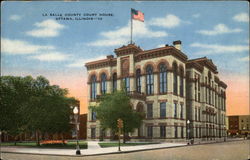 La Salle County Courthouse Ottawa, IL Postcard Postcard