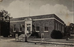 United States Post Office Baxley, GA Postcard Postcard