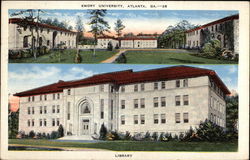 Emory University Postcard