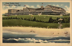 Cape Codder Hotel Postcard